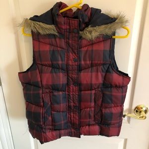 Plaid Vest